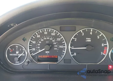 2001 BMW Z3 2.5I from USA, damaged, VIN WBACN33401LM03276